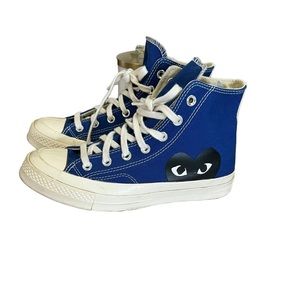 11 - Converse Comme des Garcons
PLAY × Chuck 70 High Blue Quartz sz 8 Unisex